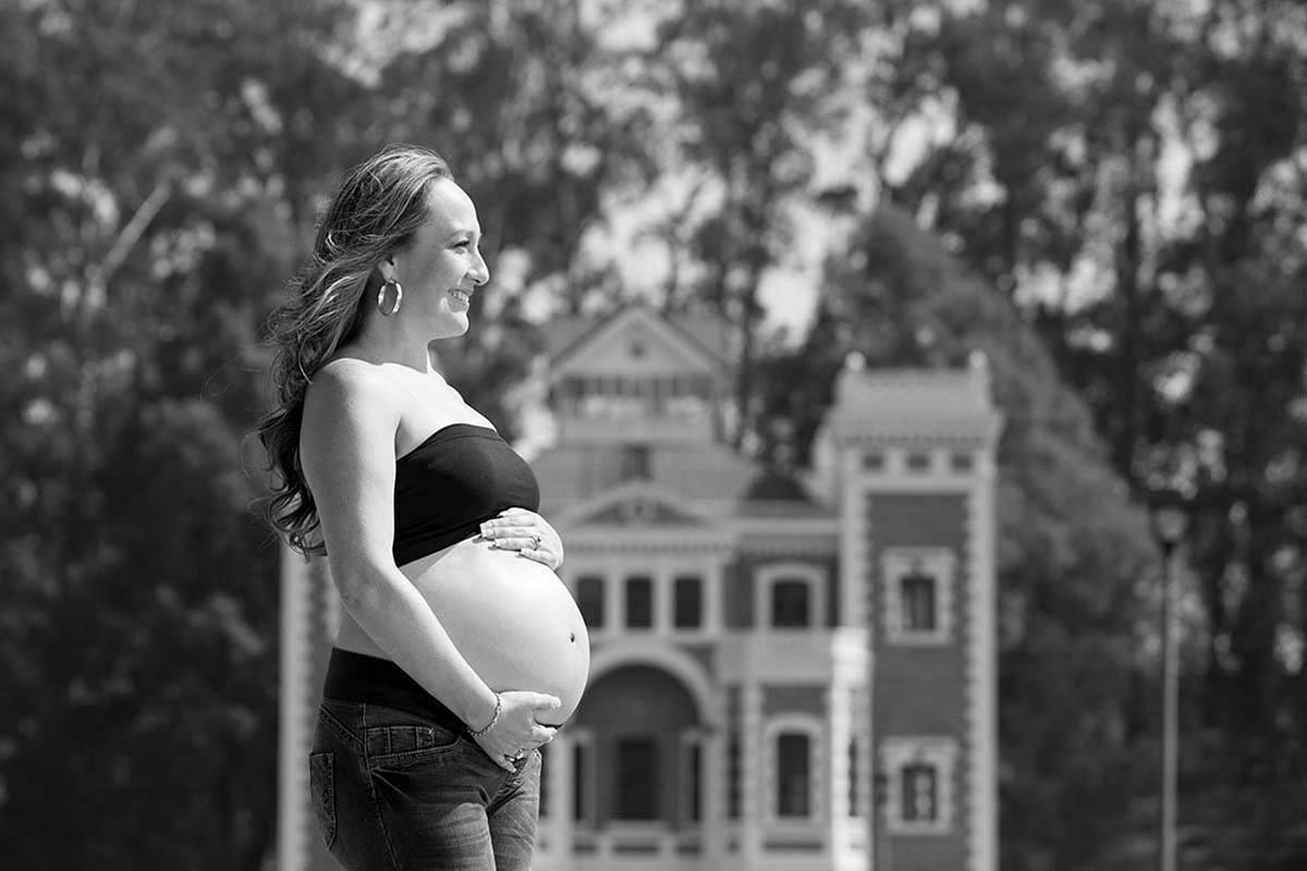 Maternity Session Black And White Portrait Collection By Homero Aleman Photography